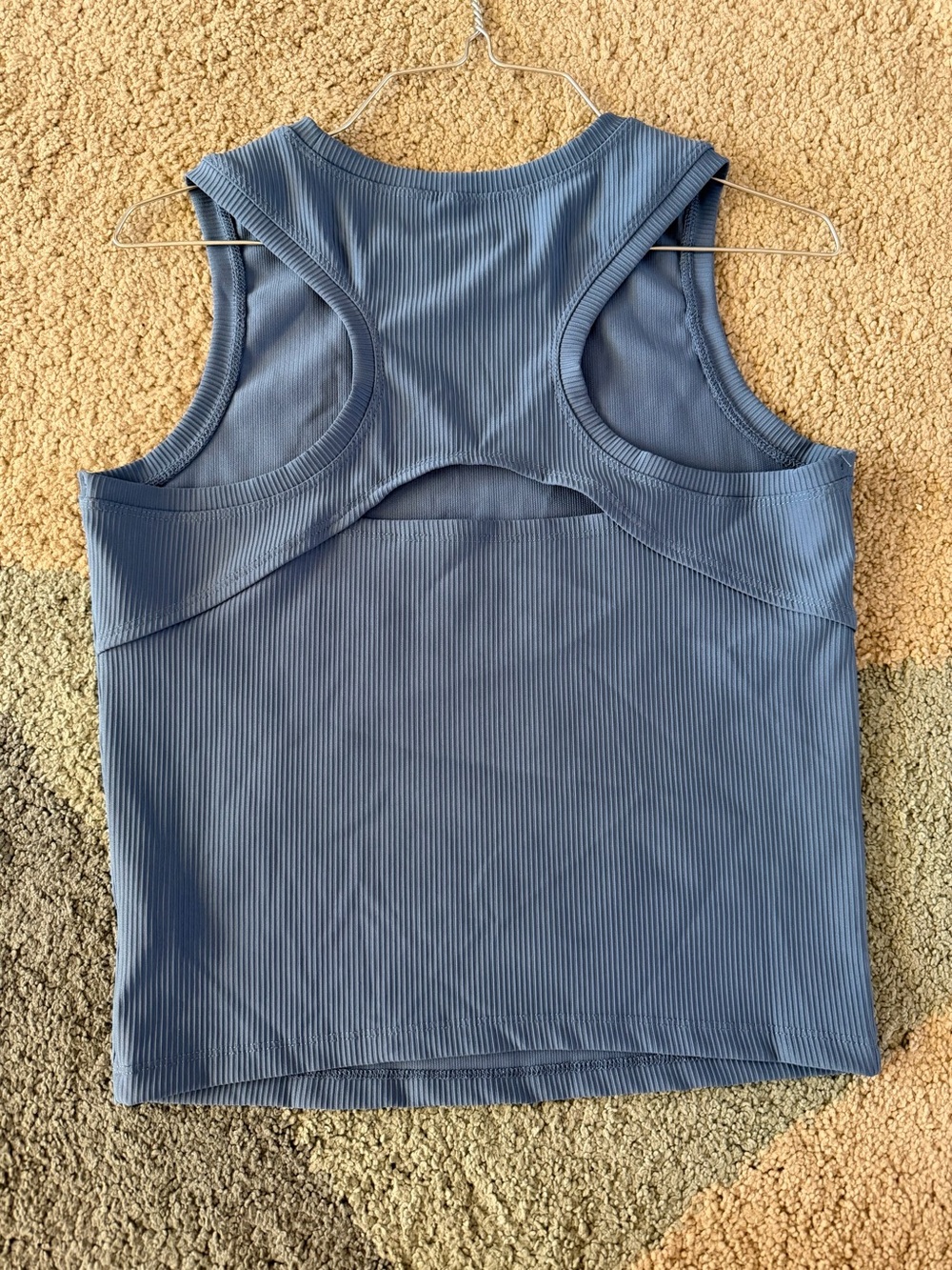 Freely Blue Ribbed Tank Top - Picture 2 of 5